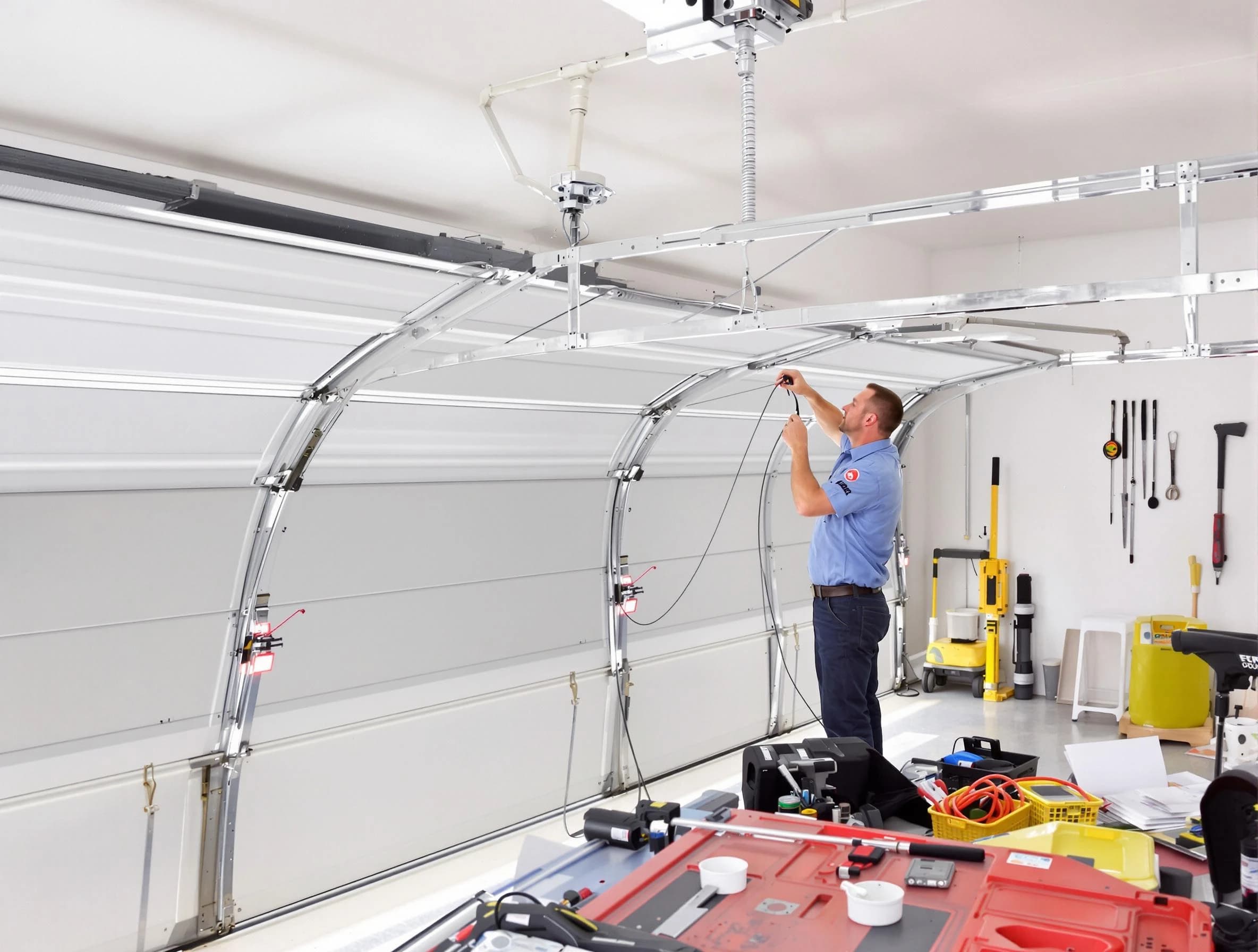 Garage door cable repair service by Vineyard Garage Door Repair in Vineyard