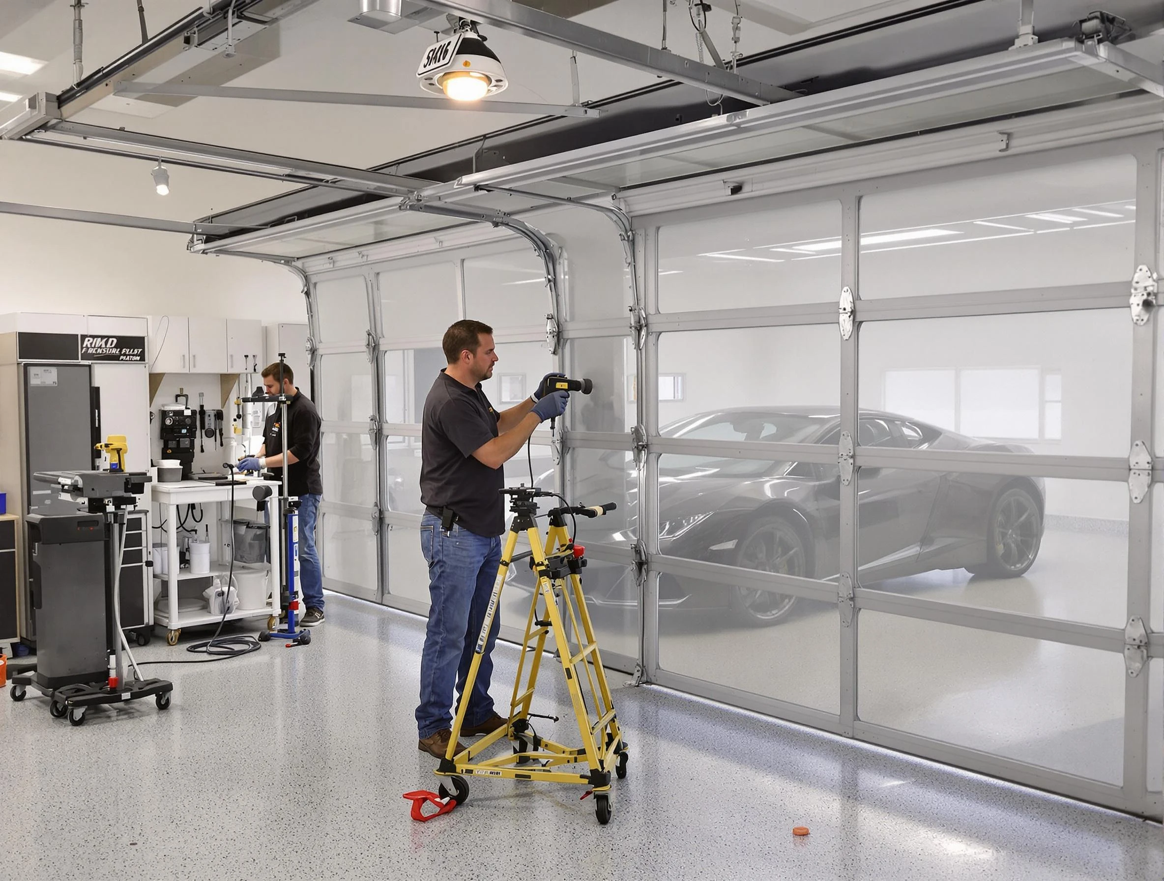 Garage Door Dents Repair in Vineyard