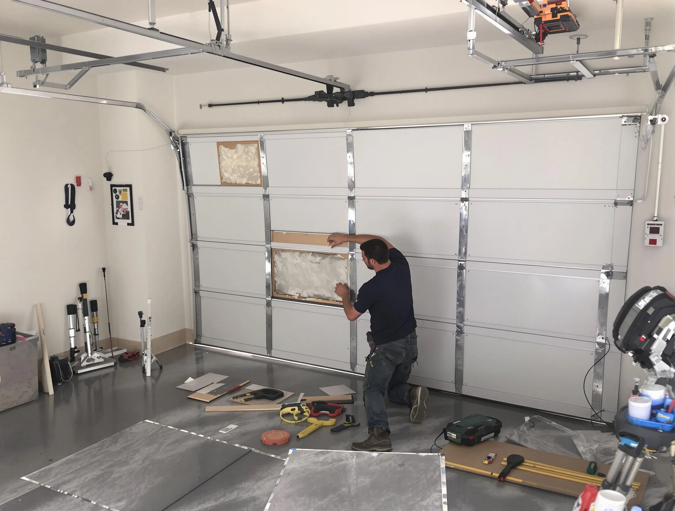 Garage Door Panel Repair in Vineyard
